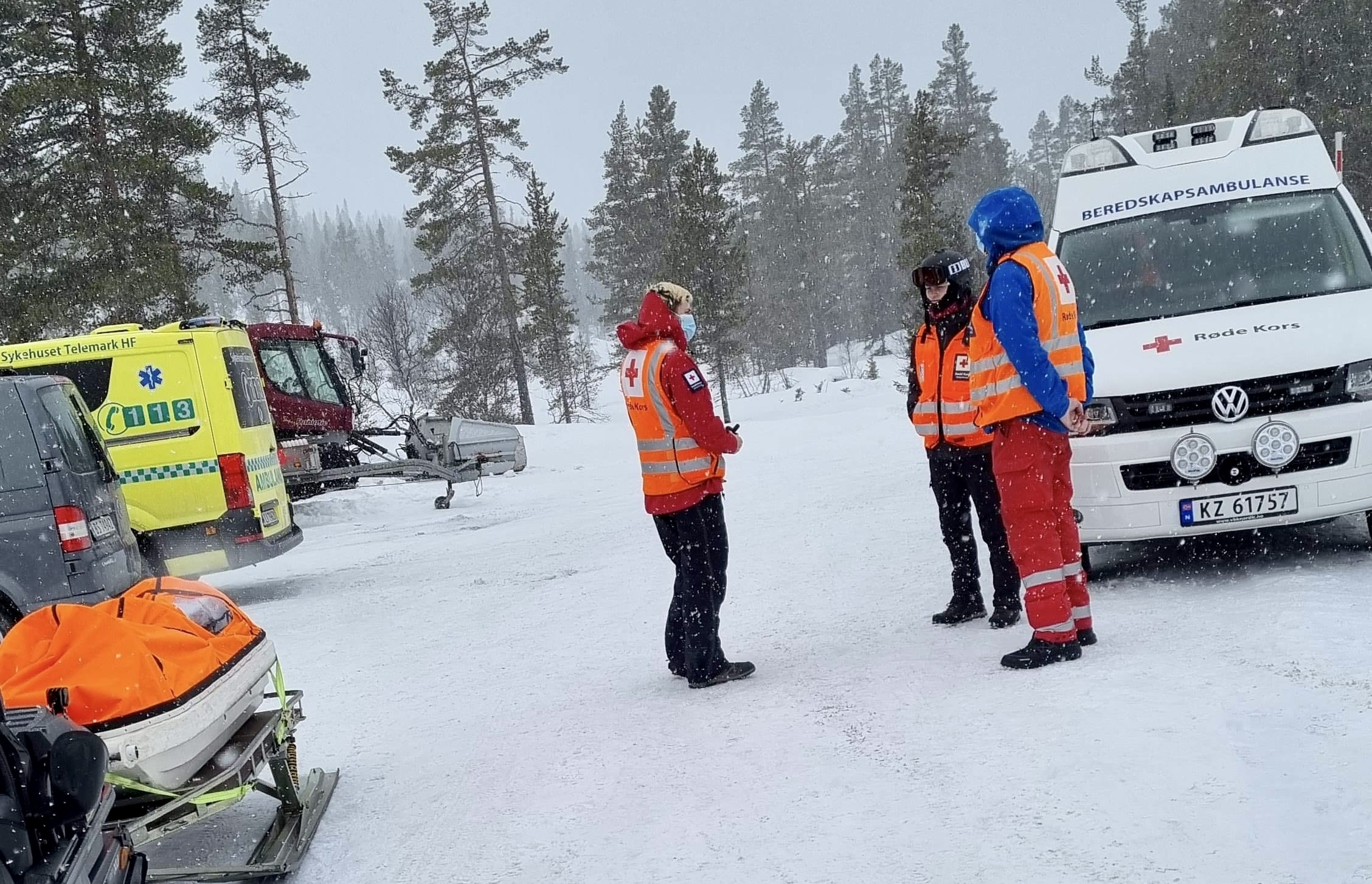 Palmesøndag har sju personer fått bistand av Røde Kors i Telemark.